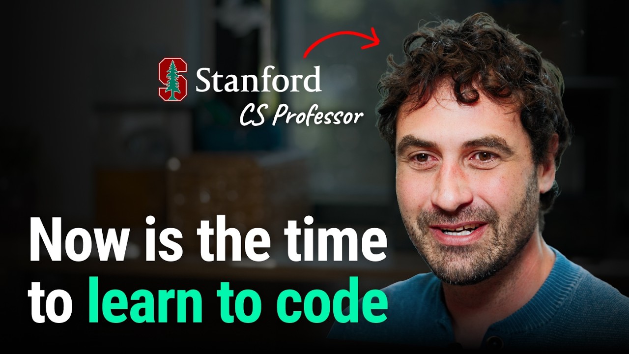 Stanford CS Professor: AI Can Code. That’s Why You Should Learn | Chris Piech episode