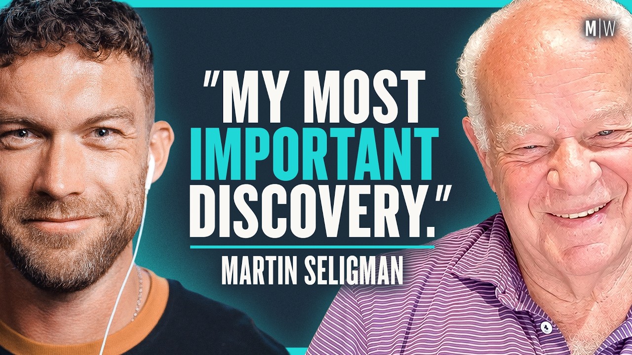 Positive Psychology Founder: How To Stop Your Negative Thoughts - Martin Seligman episode