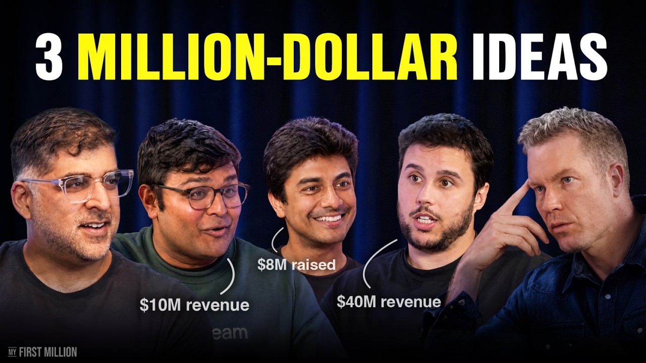 3 strangers showed us how they made $8M, $10M, & $40M/year episode