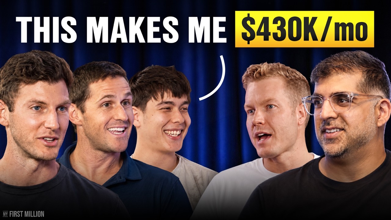 Asking 3 millionaires how they make $1.8M, $5M, & $12M/year episode