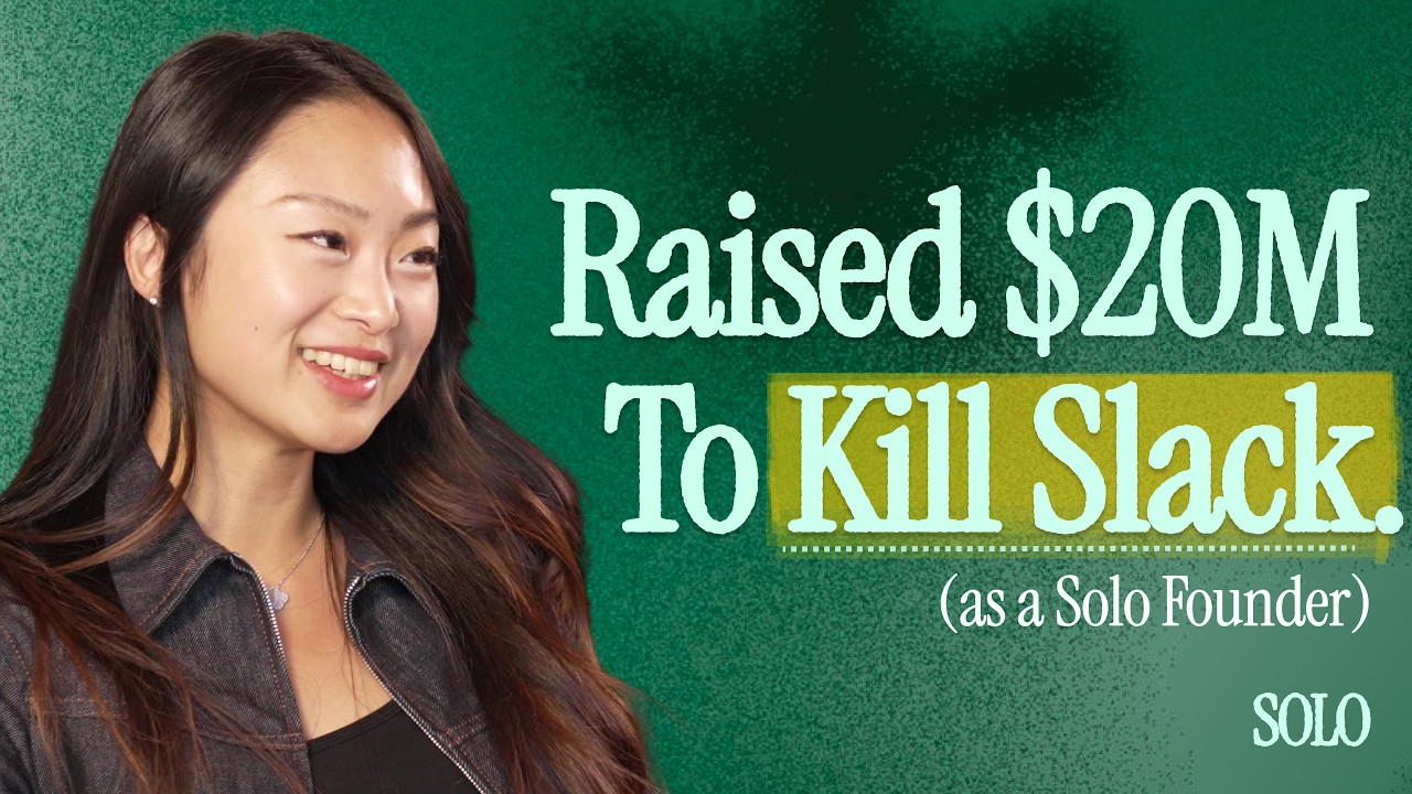No Co-Founder, a Year in Stealth and $20M to Replace Slack | Sara Du, Ando episode