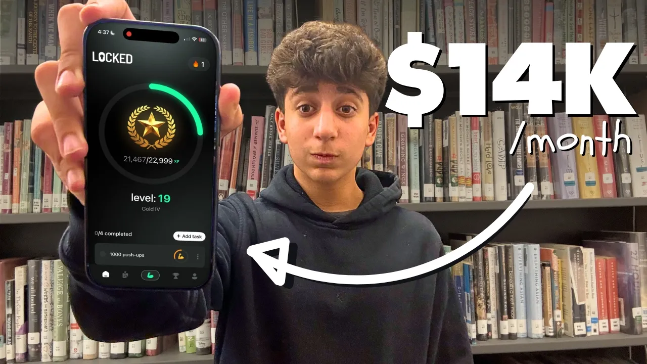 I'm 14 And I Built A $14K/Month App episode