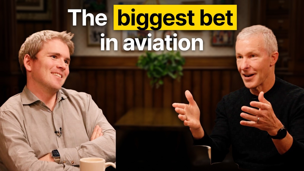 The airline CEO putting Starlink on every plane episode